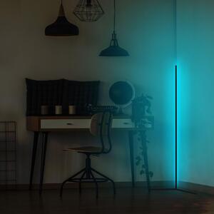 Asir LED Stojací lampa s modrým RGB světlem