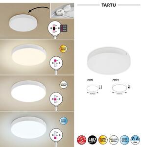 Rabalux LED venkovní stropní svítidlo TARTU 18W | 1800lm | 2800-6000K CCT | IP44 - bílá