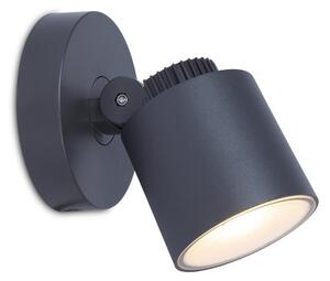 Lutec 6609202118 LED venkovní nástěnná lampa Explorer 1x5W | 380lm | 3000K | IP54 - s nastavitelnou hlavou