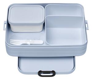 Bento velká krabička na jídlo s vnitřním dělením - nordic modrá, mepal