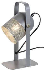 RABALUX Stolní kovová industriální lampa RONNIE, 1xE14, 40W, šedá 005254