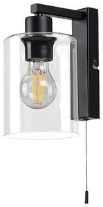 Rabalux MIROSLAW nástěnná lampa max. 1x40W | E27 | IP20 - matná černá
