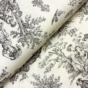 Ervi bavlna š.240cm - Toile de Jouy - 30497-1, metráž