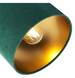 Stropní svítidlo MEDIOLAN, 3x textilní stínítko (výběr z 10 barev), (výběr ze 2 barev konstrukce - možnost polohování), G