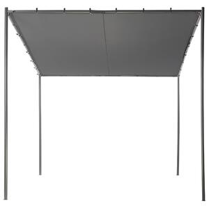 Zahradní pavilon VIMINO Kov 282 cm 294 cm Tmavě šedá
