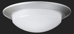 OS 57251 ELEKTRA 6 stropní/nástěnné průmyslové plastové svítidlo stříbrná / bílá IP65 3000 K 9W LED - OSMONT