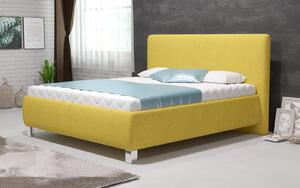 Manželská postel Vario ROMANCE 140x200 s úložným prostorem Barva látky na korpus: As. 8 - žlutá