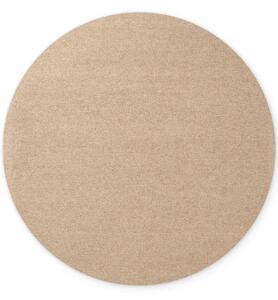 ELLE Decoration, Kusový koberec Puristic Knots 106320 Beige kruh z kolekce Elle, 160x160 (průměr) kruh, béžová, ložnice