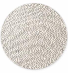 ELLE Decoration, Kusový koberec Lyon Beans 106317 Natural Cream Grey kruh z kolekce Elle, 160x160 (průměr) kruh, šedá, ložnice