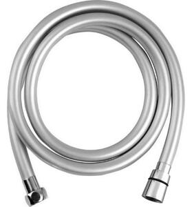 Sapho Sapho, SOFTFLEX hladká plastová sprchová hadice, 150cm, stříbrná/chrom, 1208-11