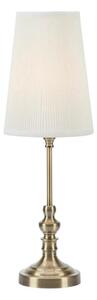 Markslöjd 108969 - Stolní lampa NOBLE 1xE14/40W/230V 56 cm bílá/mosaz