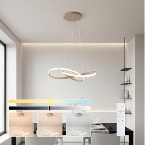 Brilagi - LED Stmívat. lustr na lanku INFINITY LED/55W/230V 50x50 cm béžová + DO