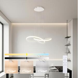Brilagi - LED Stmívat. lustr na lanku INFINITY LED/55W/230V 50x50 cm bílá + DO
