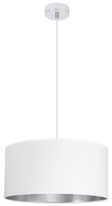 Závěsné svítidlo SHADE, 1x textilní stínítko (výběr ze 2 barev), (výběr ze 3 barev konstrukce), (fi 40cm), CH