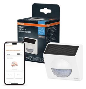 Osram - Venkovní solární senzor pohybu SMART+ 3,7V bílá IP65 Wi-Fi 800 mAh