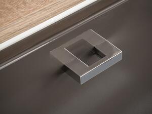 Rohová koupelnová skříňka FINKA Grey 824 FINKA: Skříňka pod umyvadlo rohová 824 | (VxŠxH) 46 x 40 x 40 cm