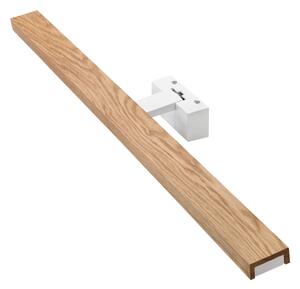 Brilagi - LED Koup osvět zrcadla 3v1 WOODY MIRROR LED/15W/230V IP44 bílá/dub