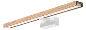Brilagi - LED Koup osvět zrcadla 3v1 WOODY MIRROR LED/12W/230V IP44 bílá/dub
