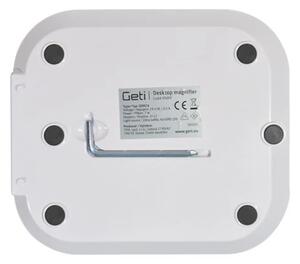 LED Stmívatelná stolní lampa s lupou LED/7W/230V 6500K bílá
