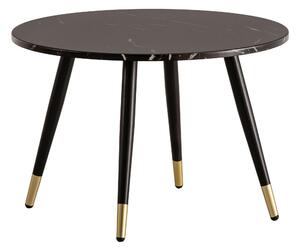 KONFERENČNÍ STOLEK, černá, kompozitní dřevo, 60/60/41 cm MID.YOU, Online Only