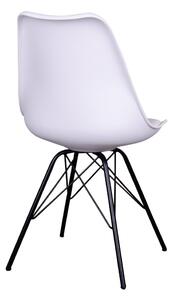 Bílá Jídelní židle Oslo 55 × 48 × 86 cm HOUSE NORDIC