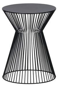 Černý-104 Kovový konferenční stolek Suus 46 × 35 × 35 cm WOOOD