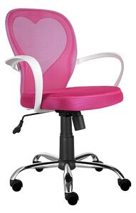 Kancelářská židle DAISY růžová