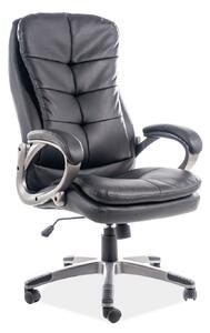 Kancelářská židle Q-270 černá eko kůže