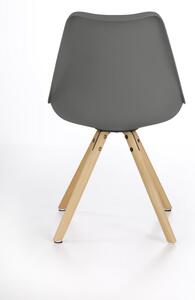 Jídelní židle K201 Halmar Bílá