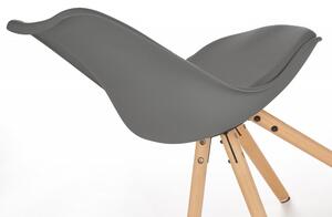 Jídelní židle K201 Halmar Černá