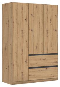 ŠATNÍ SKŘÍŇ S OTOČNÝMI DVEŘMI, 136/197/54 cm Rauch Möbel, Online Only