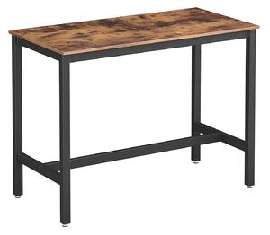 Barový stůl VASAGLE 90 × 120 × 60 cm