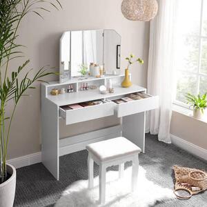 TOALETNÍ STOLEK, bílá, 100/40/142 cm Boxxx, Online Only