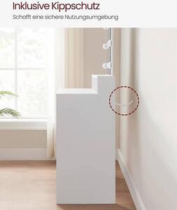 TOALETNÍ STOLEK, bílá, 80/40/145 cm Boxxx, Online Only
