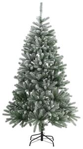 Juskys Umělý vánoční stromek Talvi 180 cm zelený se sněhem a černým stojanem