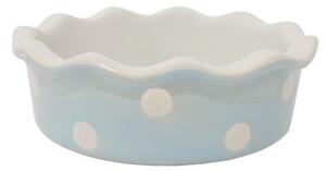 Keramická forma na koláč světle modrá 12 cm (ISABELLE ROSE)