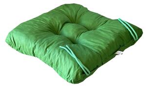 Podsedák na židli soft (40x40x7cm) - Zelená