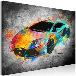 MALBA NA PLÁTNĚ, vozidla, 90/60/1,2 cm artgeist - Online Only dekorace, Online Only