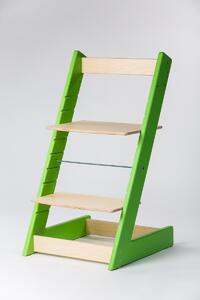Lucas Wood Style rostoucí židle ALFA I - PRIME zelená/přírodní