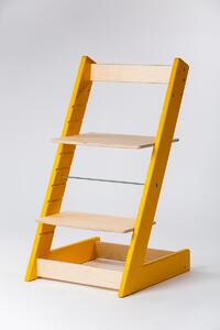 Lucas Wood Style rostoucí židle ALFA I - PRIME žlutá/přírodní