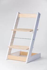 Lucas Wood Style rostoucí židle ALFA I - PRIME bílá/přírodní