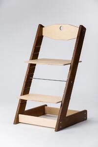 Lucas Wood Style rostoucí židle ALFA II - PRIME ořech/přírodní