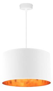 Závěsné svítidlo SHADE, 1x textilní stínítko (výběr ze 6 barev), (výběr ze 3 barev konstrukce), (fi 35cm), G