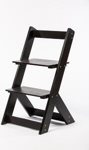 Lucas Wood Style rostoucí židle OMEGA I černá