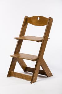 Lucas Wood Style rostoucí židle OMEGA II kaštan