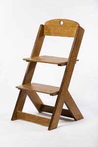 Lucas Wood Style rostoucí židle OMEGA kaštan