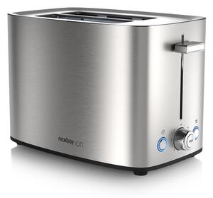 Niceboy ION Cruncher C4 - Topinkovač s dvěma otvory a rozpékačem 850W/230V nerez