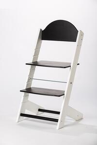 Lucas Wood Style rostoucí židle MIXLE - bílá/černá rostoucí židle MIXLE: bez motivu