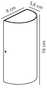 Nordlux - LED Venkovní nástěnné svítidlo ROLD LED/10,5W/230V IP54 krémová