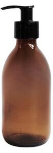 Dávkovač mýdla MONA 250 ml s černým těsnícím dávkovačem